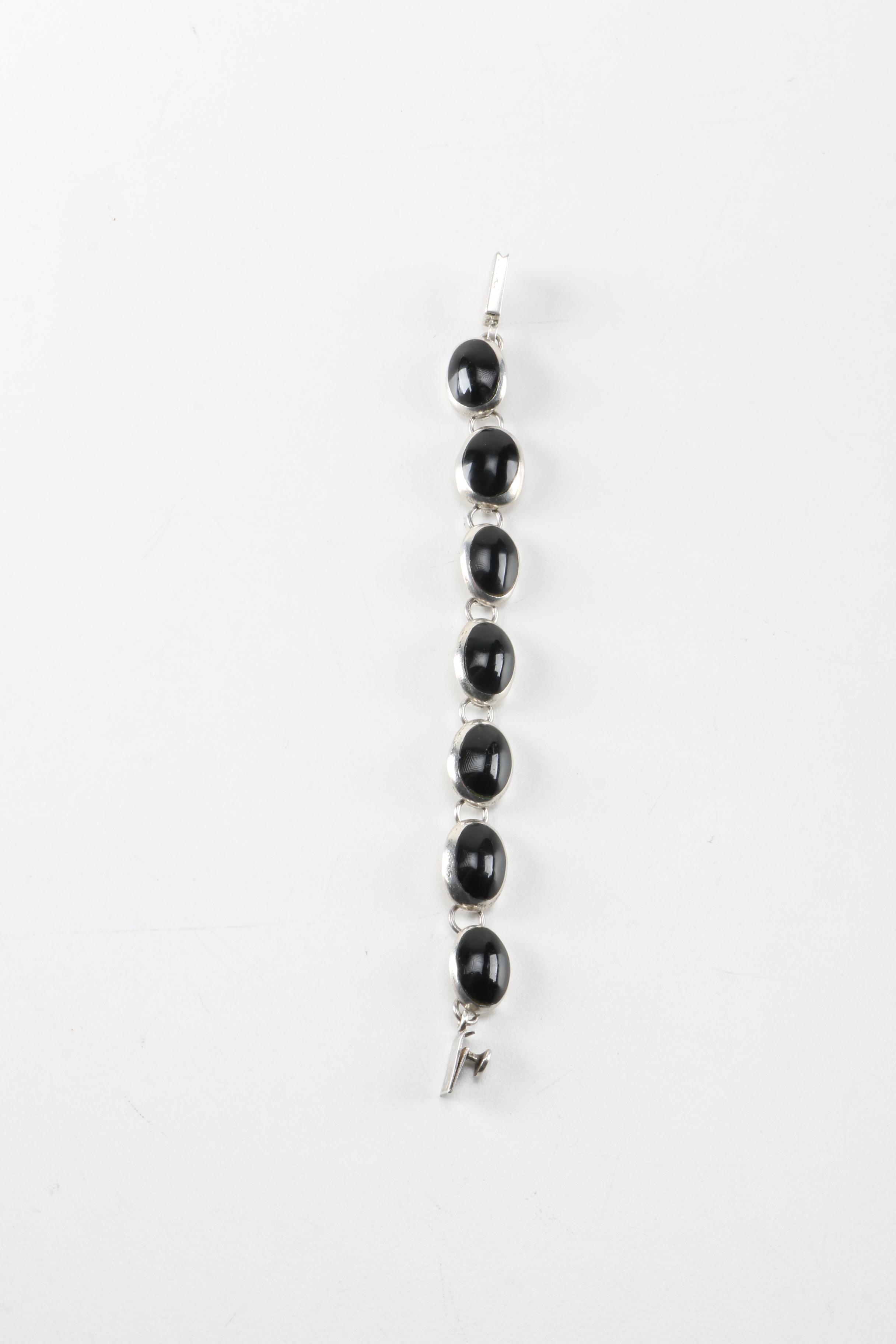 Sterling Silver Bracelets and Necklace