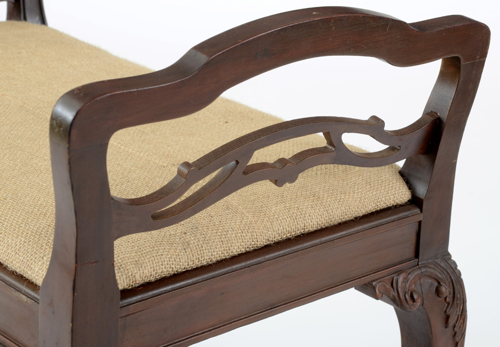 Vintage Victorian Style Claw and Ball Bench