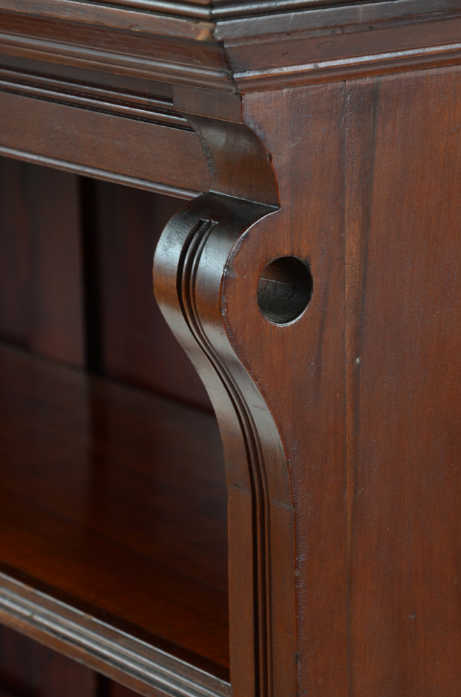 Vintage Eastlake Walnut Bookcase