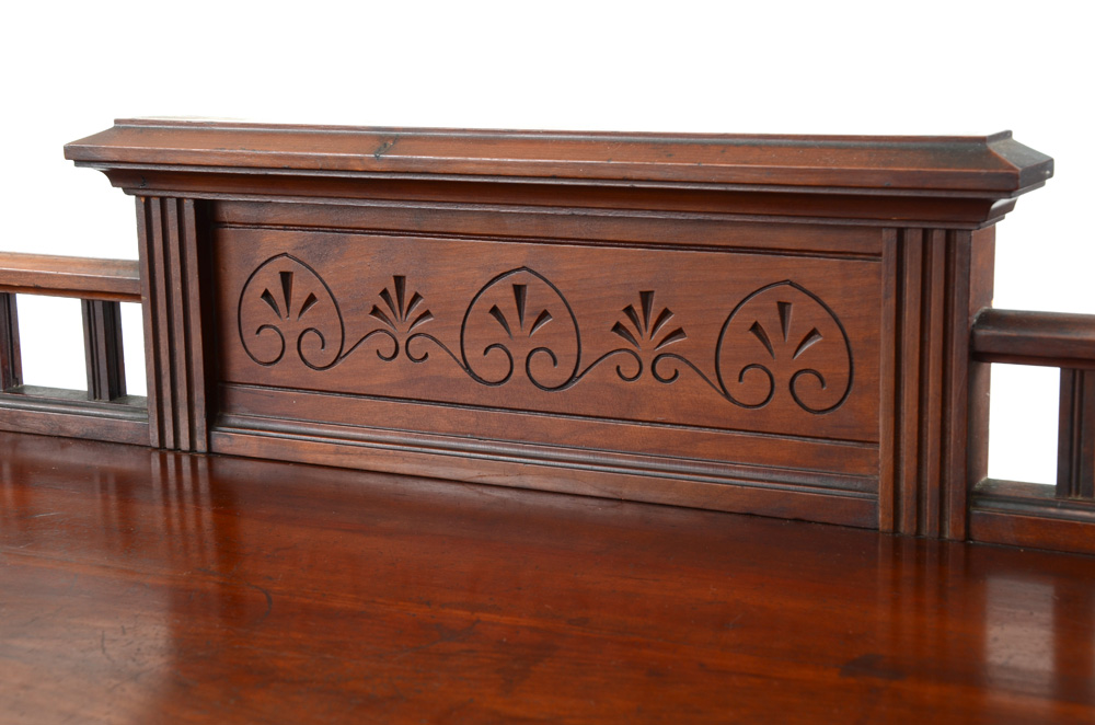 Vintage Eastlake Walnut Bookcase