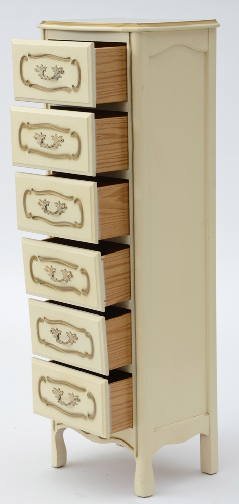 White French Provincial Style Lingerie Chest