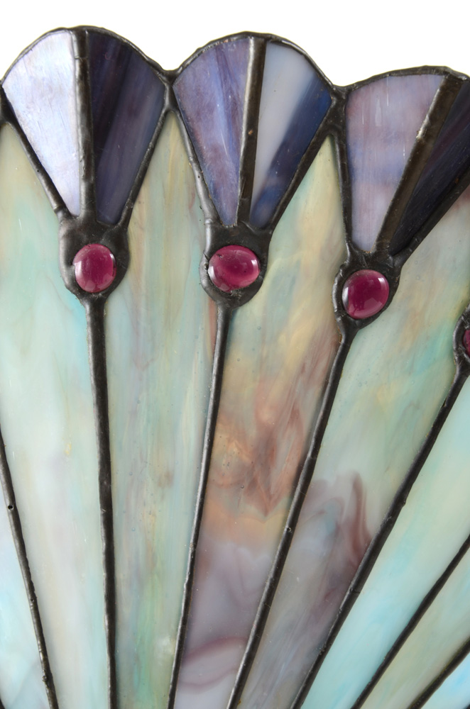 Tiffany Style Torchiere Floor Lamp