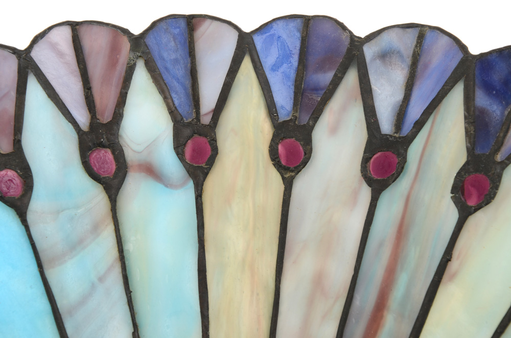 Tiffany Style Torchiere Floor Lamp