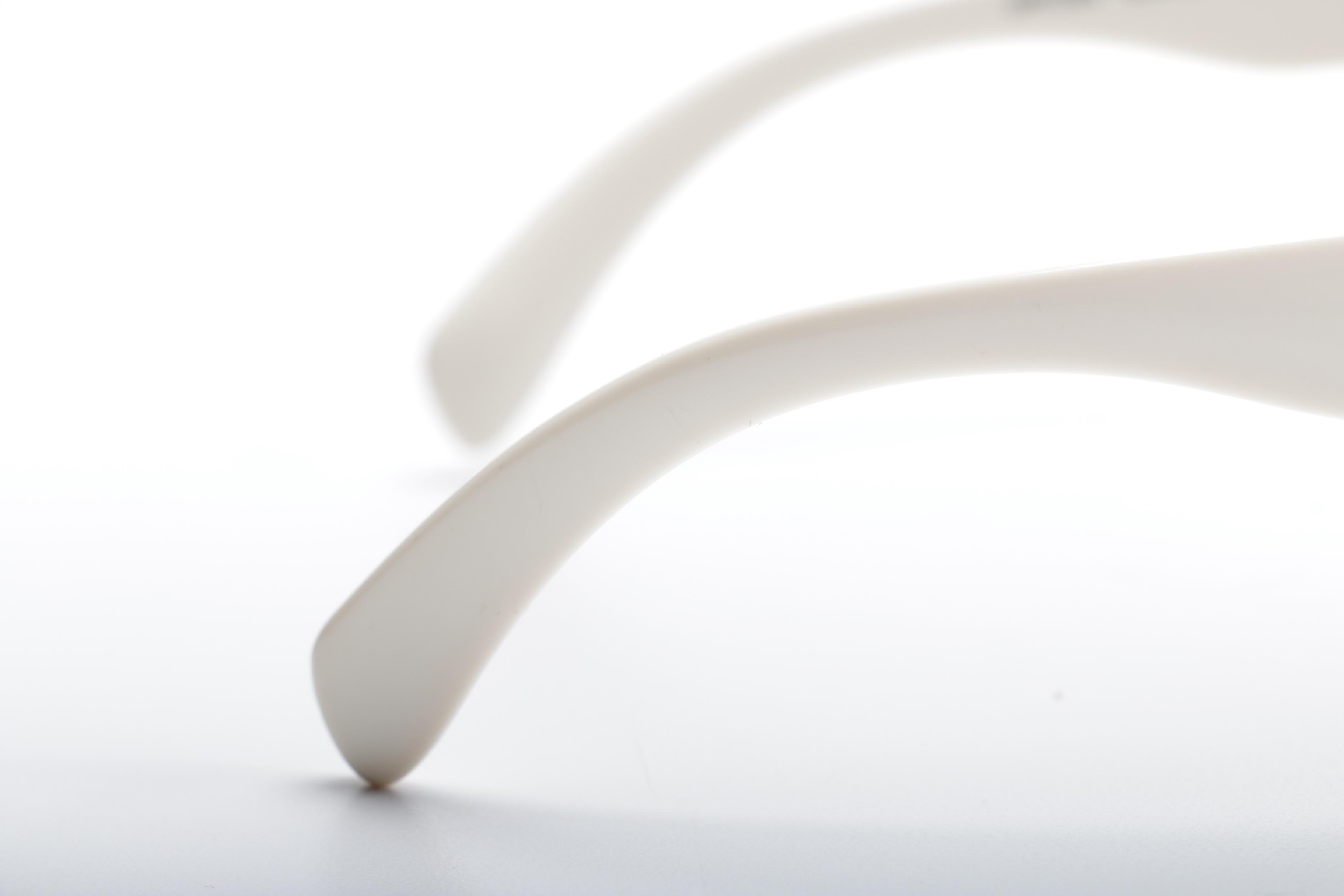 Prada White Sunglasses and Case