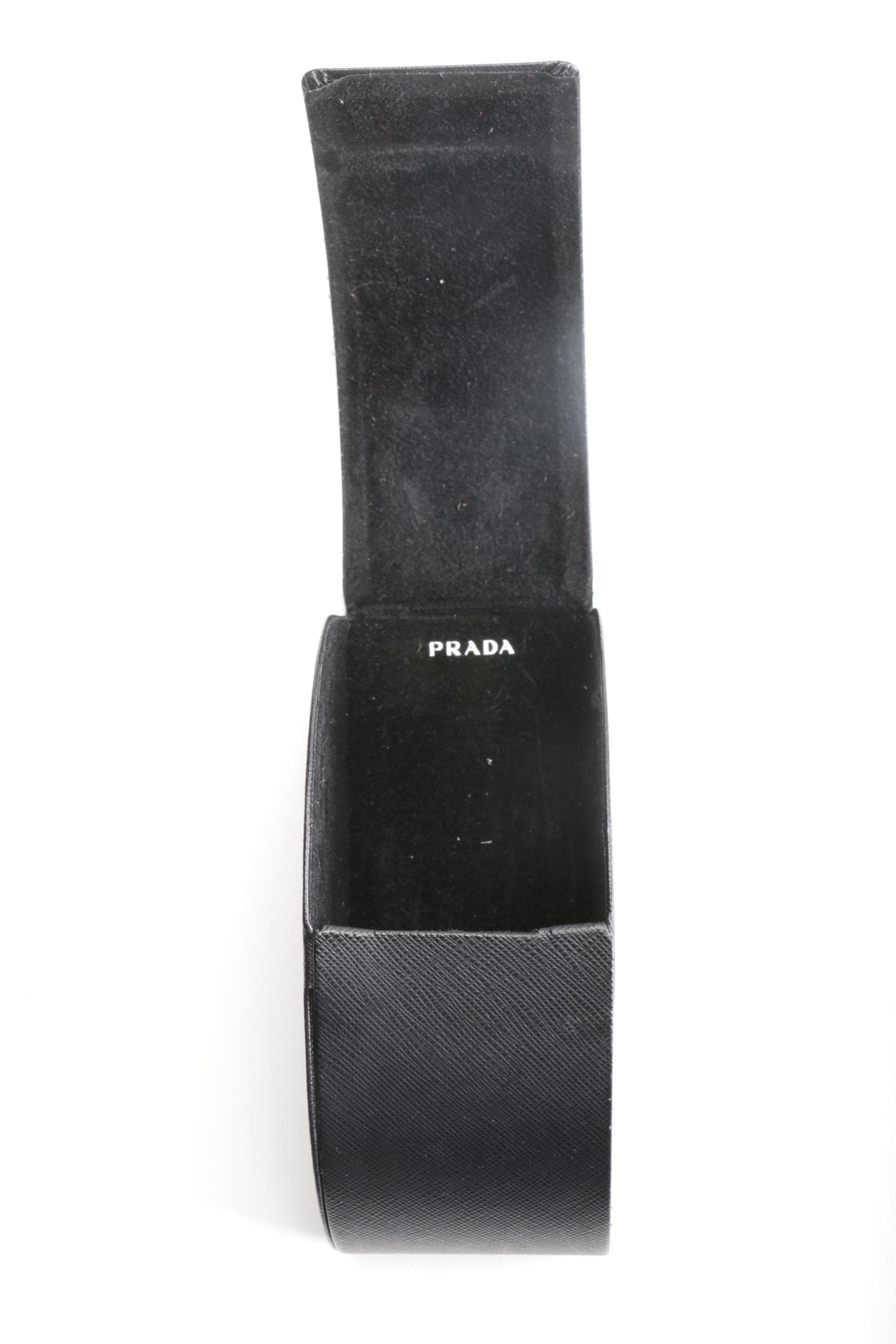 Prada White Sunglasses and Case