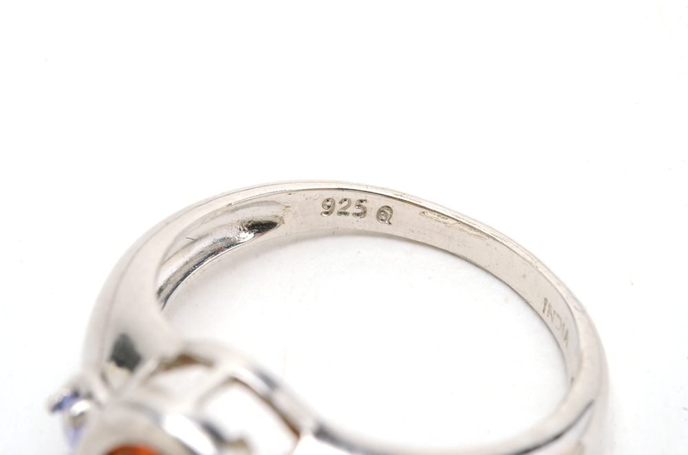 Sterling Silver, Citrine and Tanzanite Rings and Necklaces