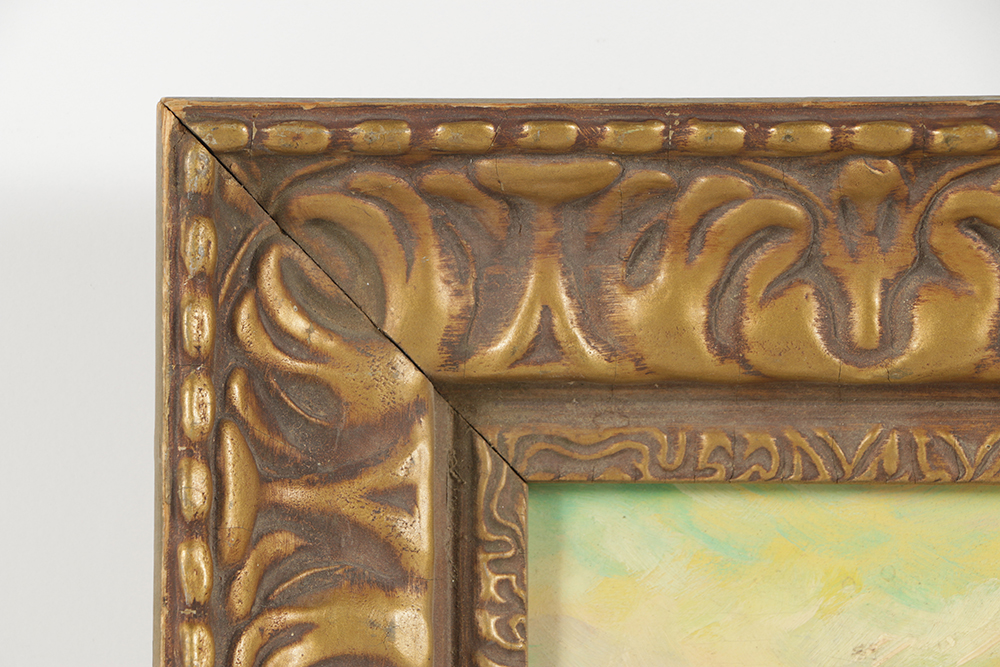 Claude Curry Bohm Oil Painting on Board Seascape