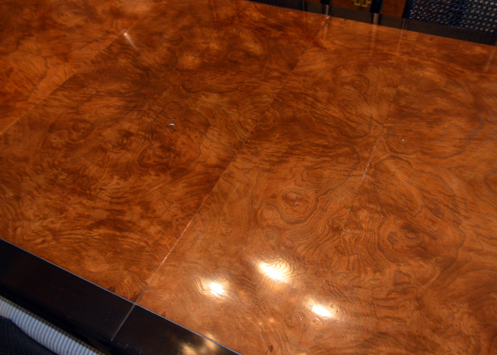 Century Furniture Asian Inspired Dining Table and Six Chairs