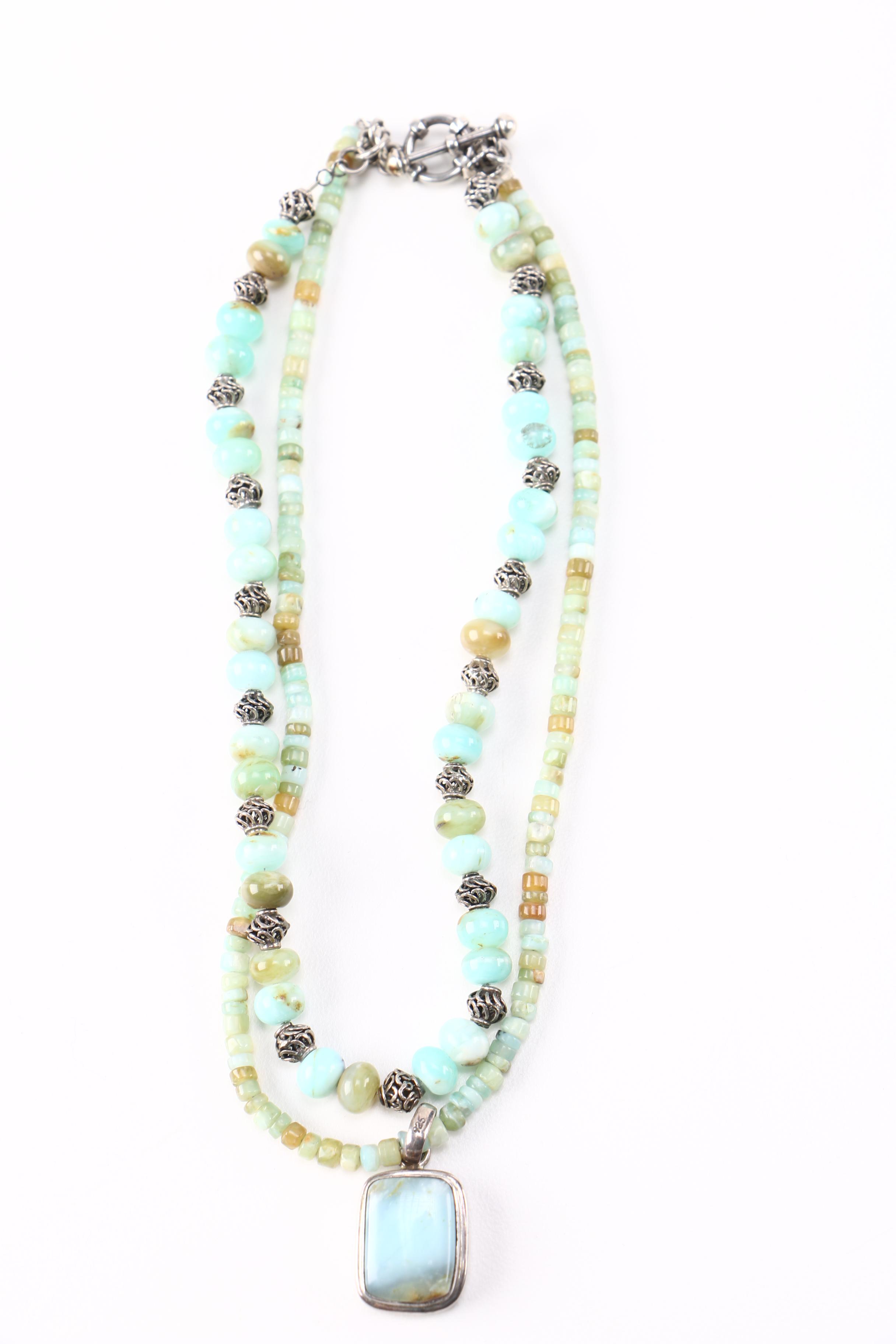 Sterling and Stone Jewelry