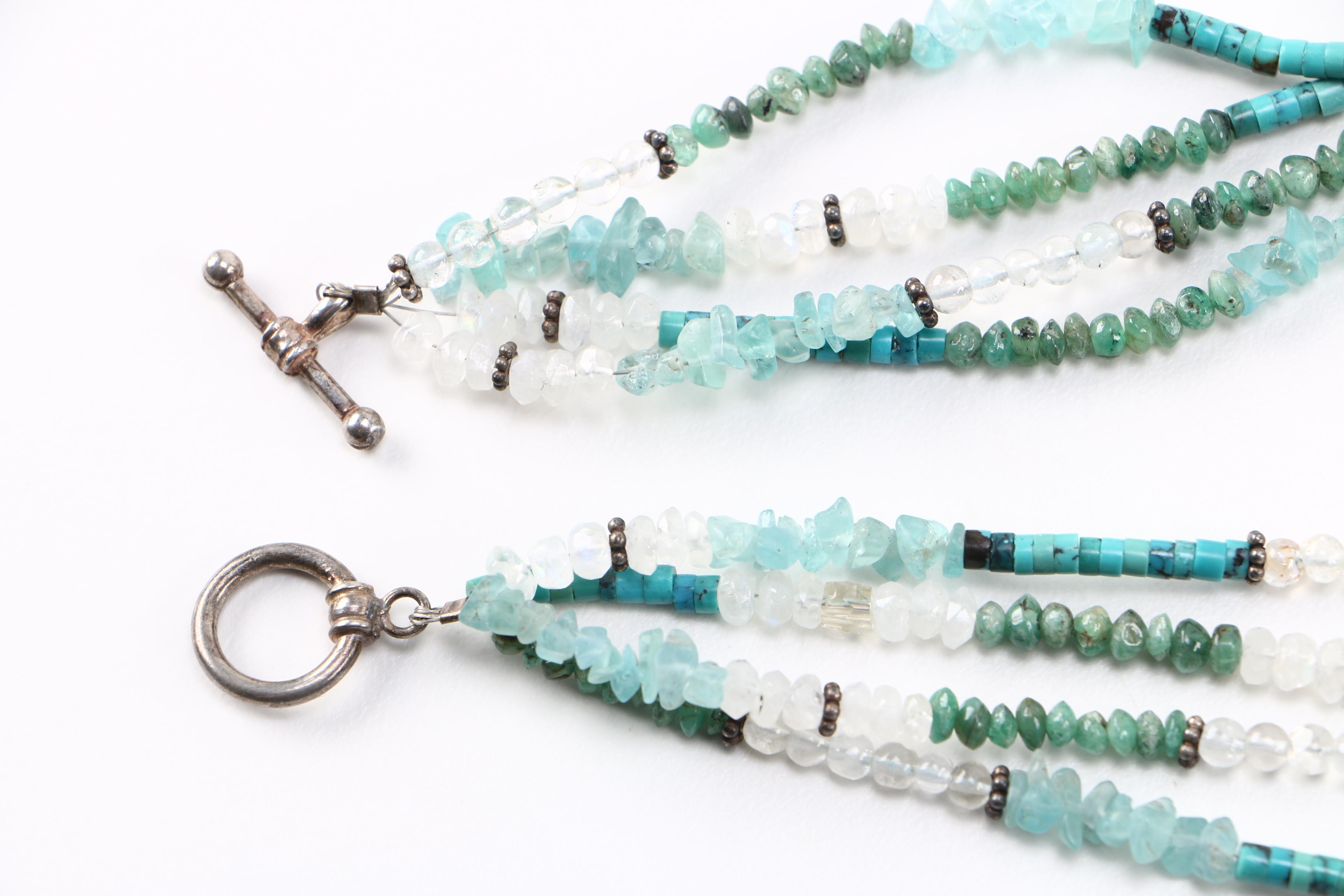 Sterling and Stone Jewelry