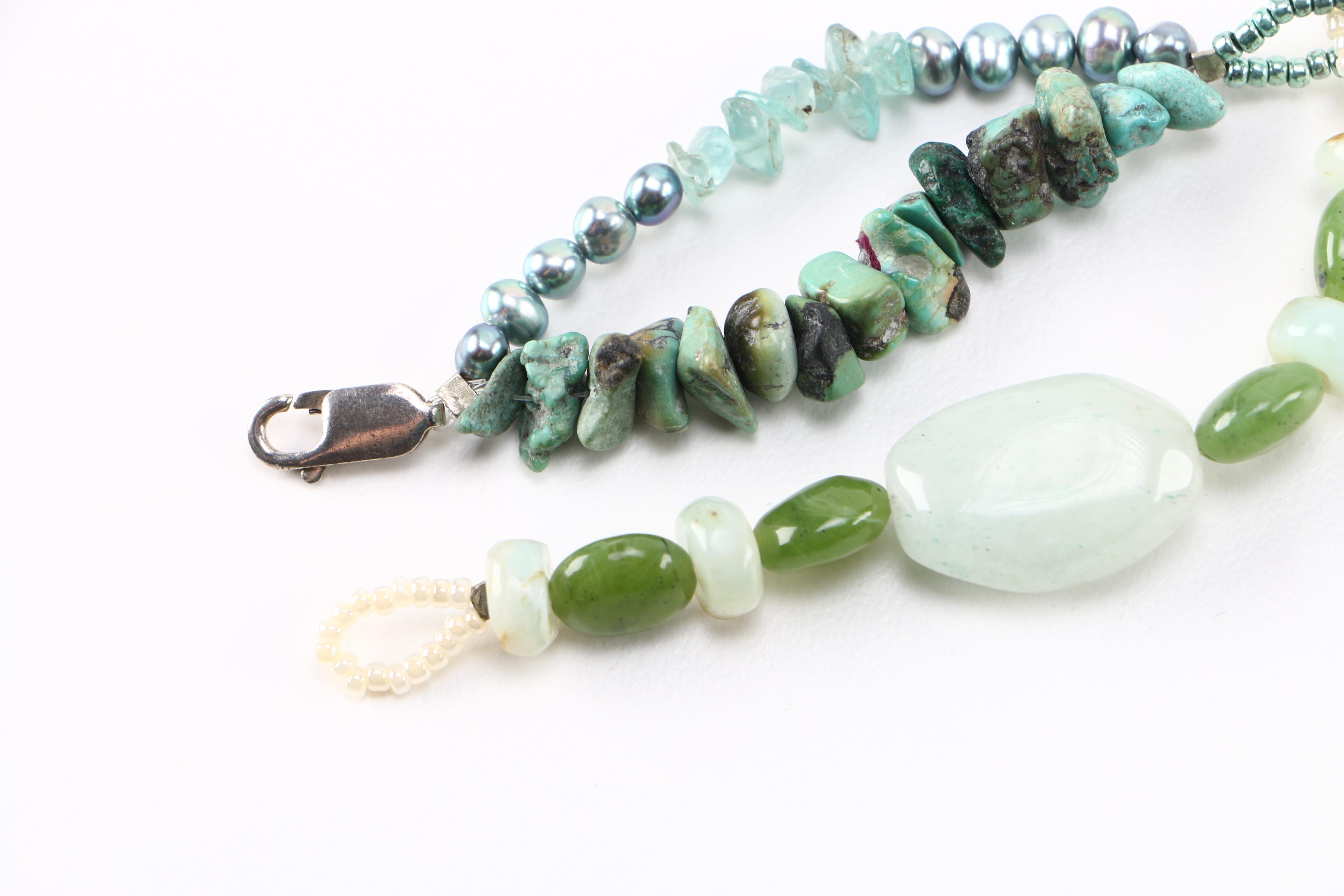 Sterling and Stone Jewelry