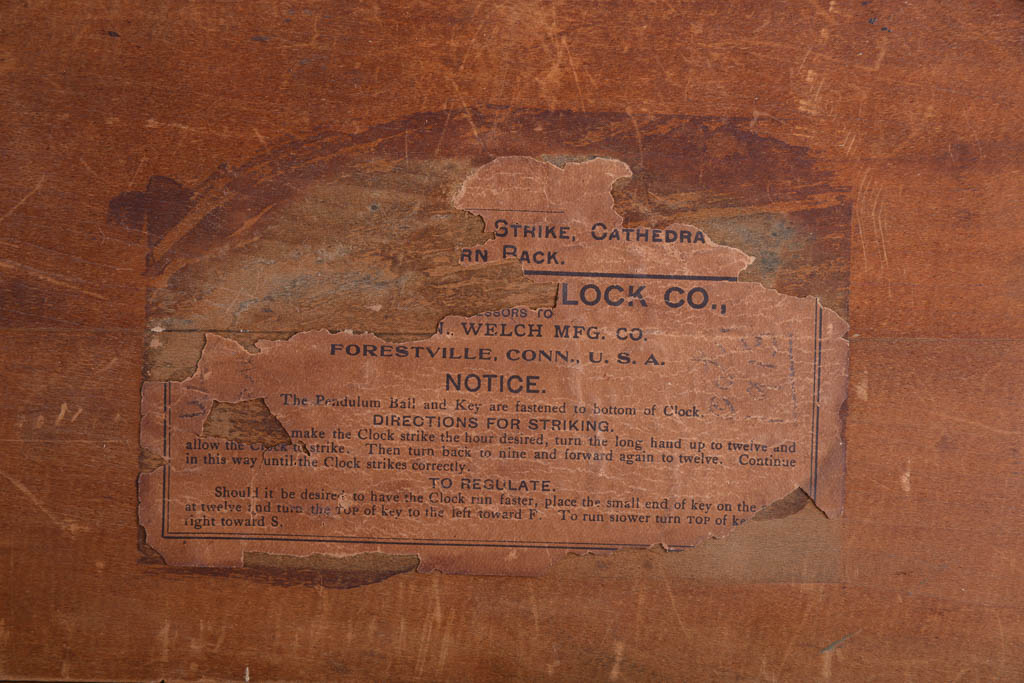 Antique E.N. Welch Manufacturing Company Mantel Clock