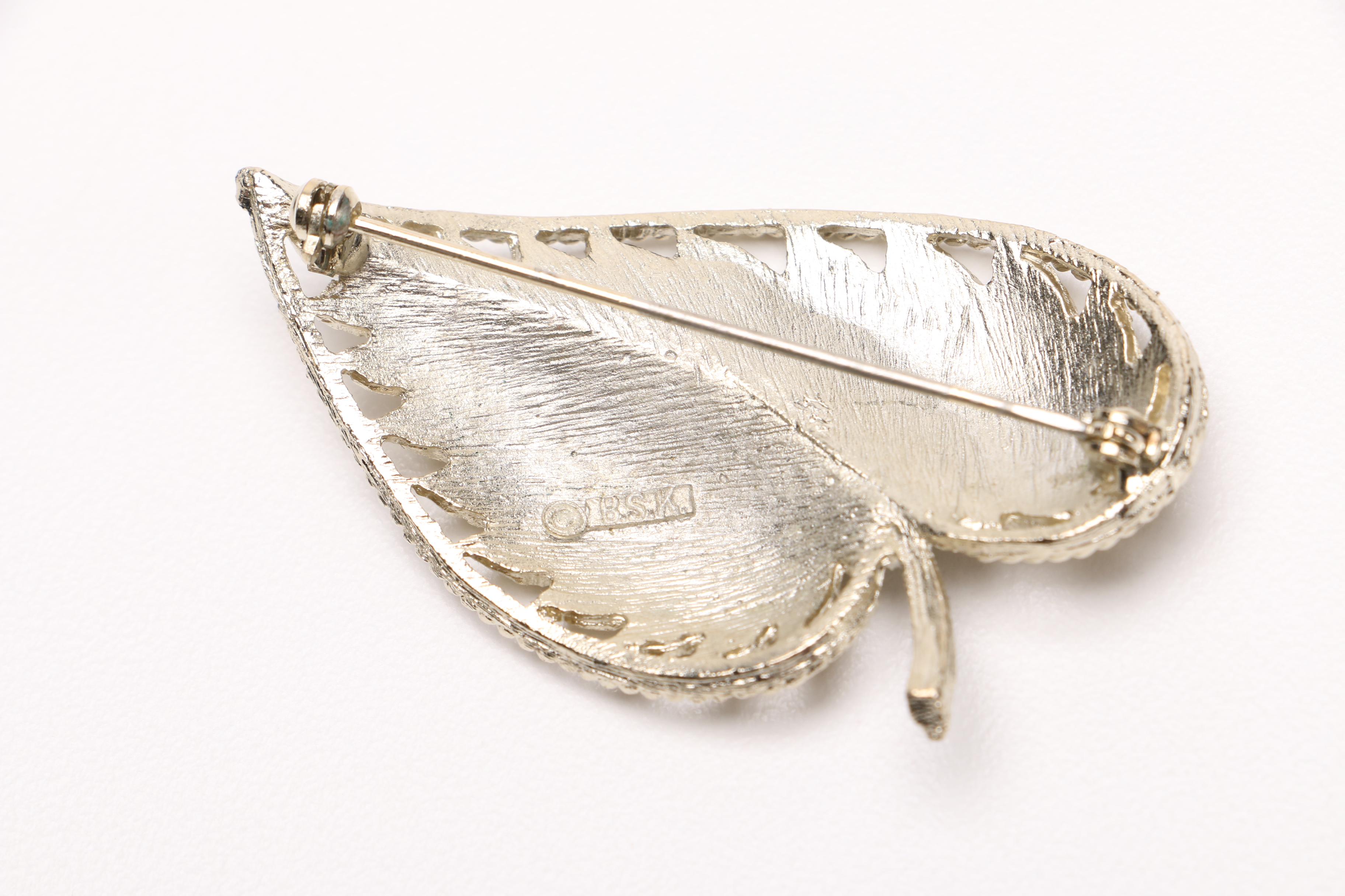 Three Costume Bracelets and Two Brooches