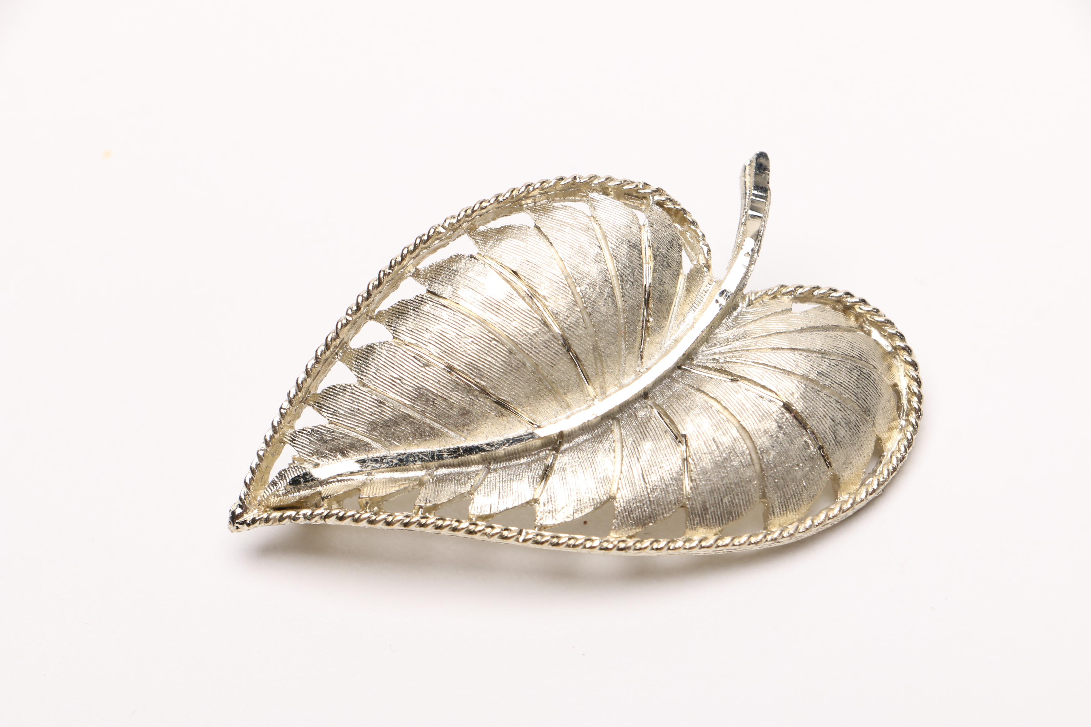 Three Costume Bracelets and Two Brooches