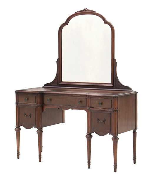 Vintage Walnut Vanity