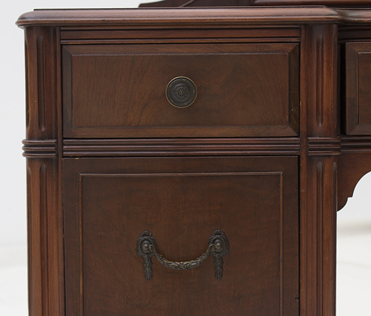 Vintage Walnut Vanity