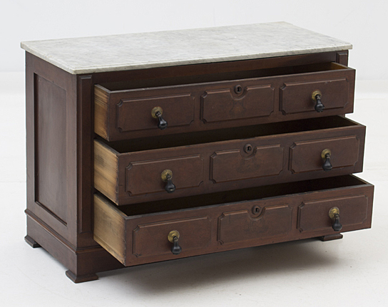 Victorian Marble-Top Dresser