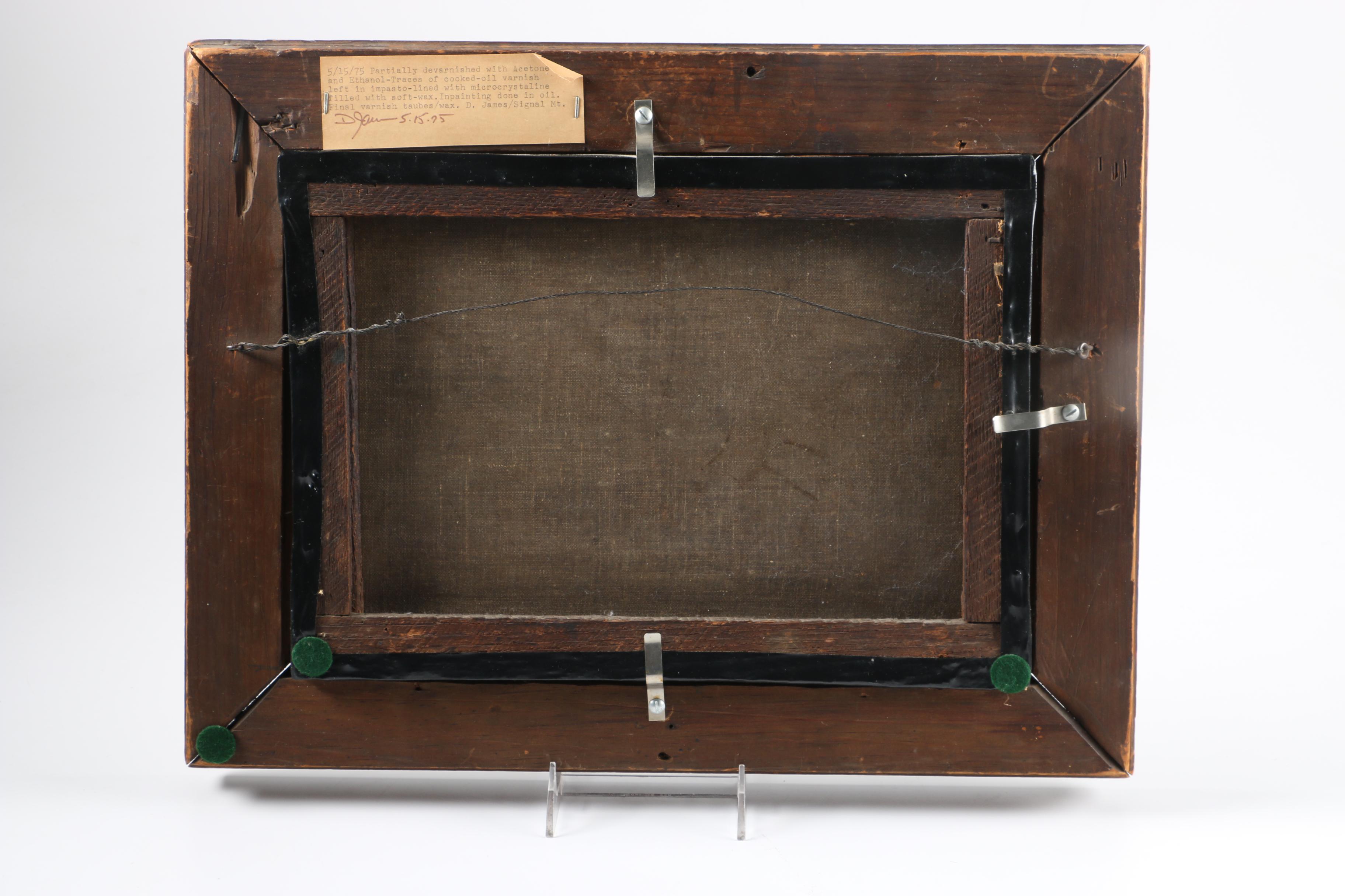 Excellent Southern Folk Art Bird's Eye View of a Town, Probaby Tullahoma, TN