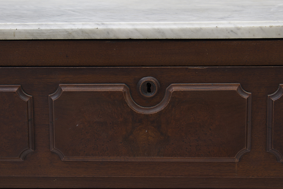 Victorian Marble-Top Dresser