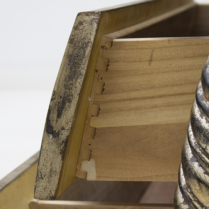 Hollywood Regency Style Bombe Bedroom Dresser