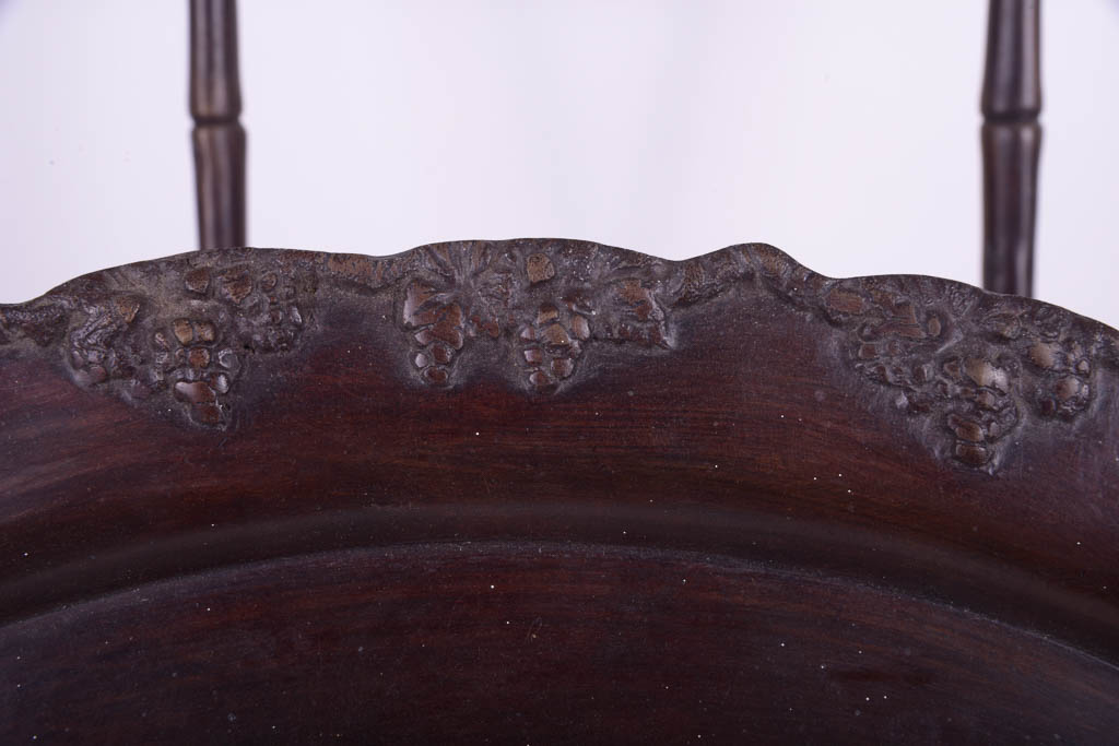 Antique Wrought Iron Tray Table