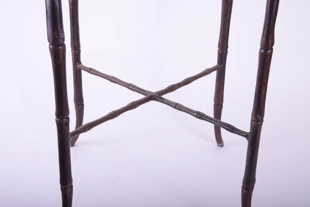 Antique Wrought Iron Tray Table