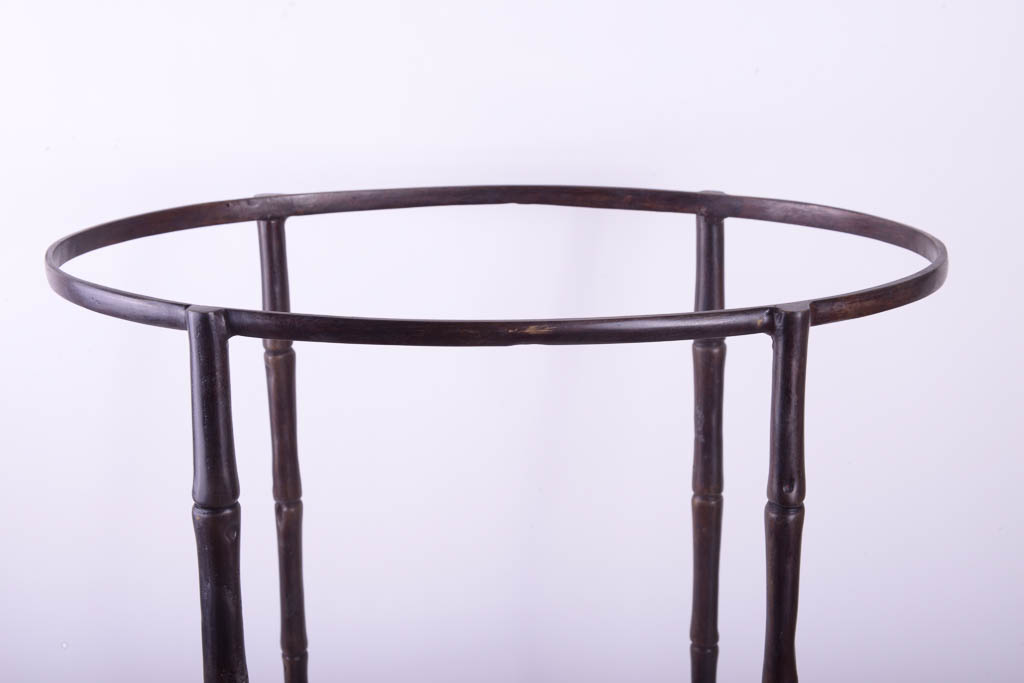Antique Wrought Iron Tray Table