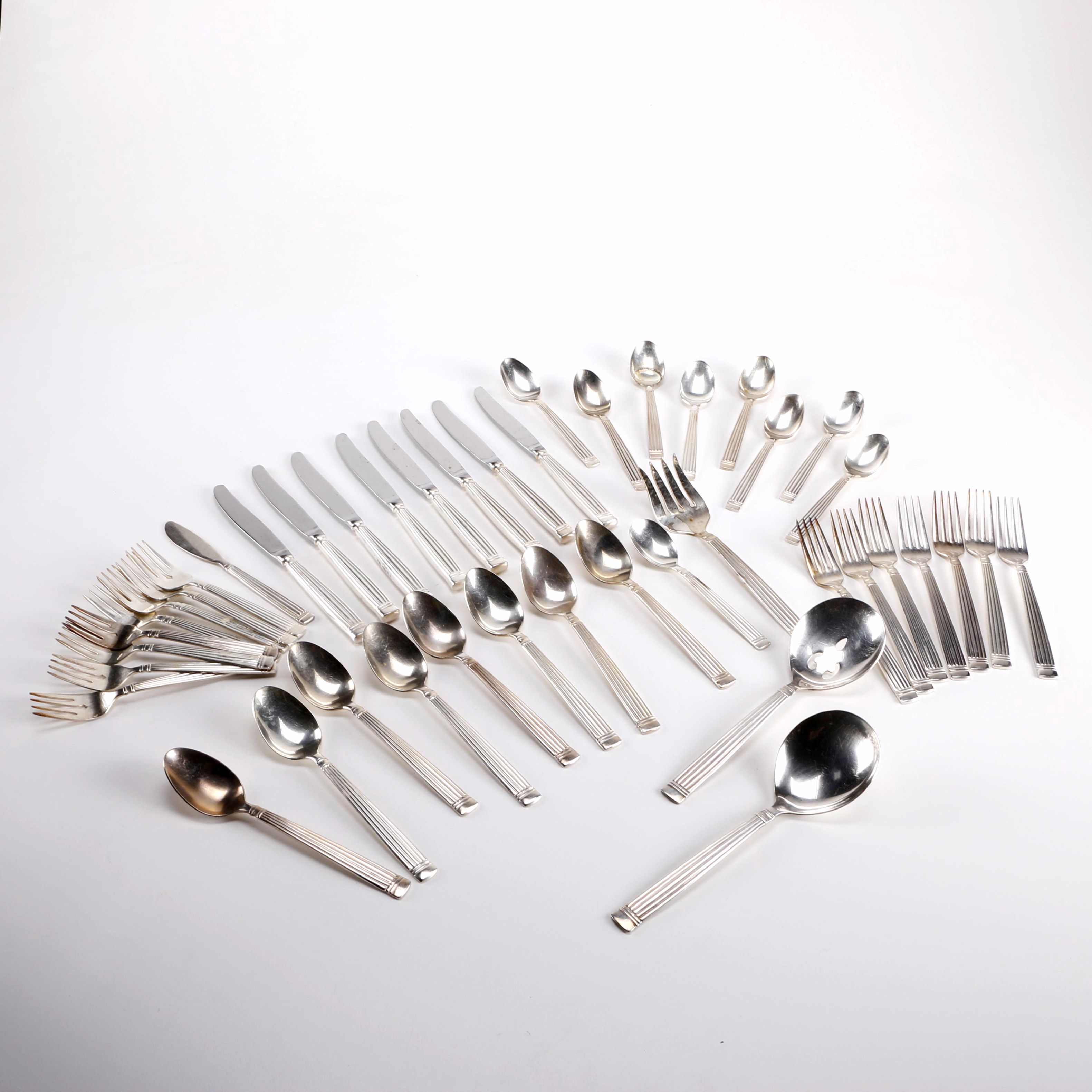 Retroneu "Meridian" Silver Plate Flatware