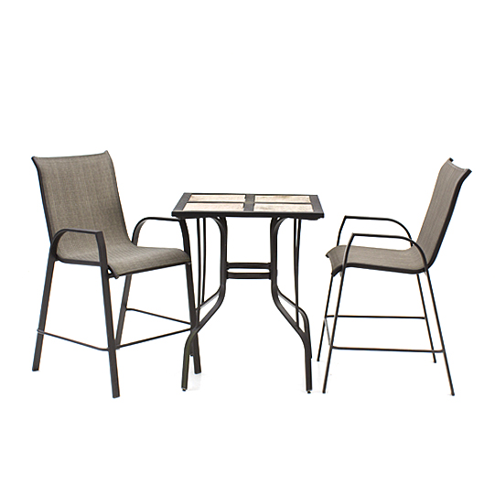 Patio Bistro Table and Chairs Set