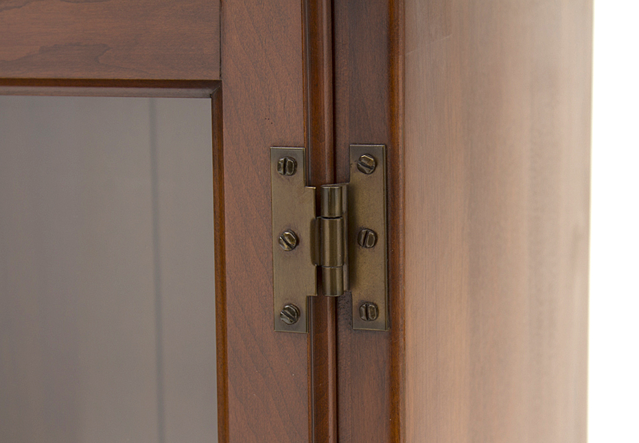 Ethan Allen Solid Cherry "Early American" Buffet with Hutch