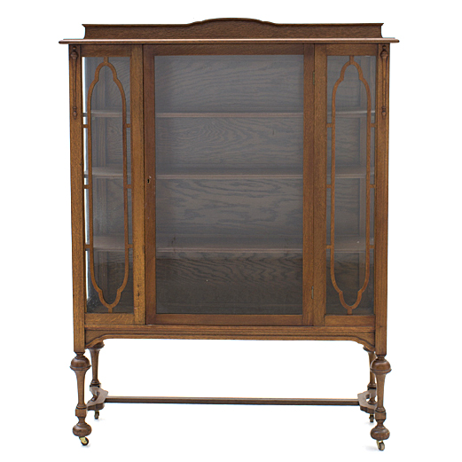 Vintage Oak China Cabinet