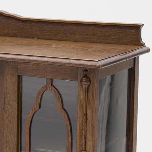 Vintage Oak China Cabinet