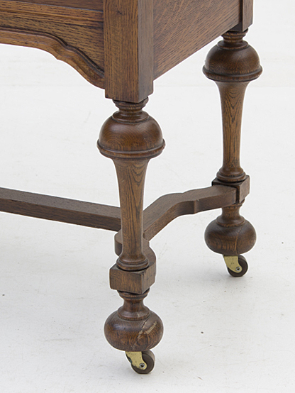 Vintage Oak China Cabinet