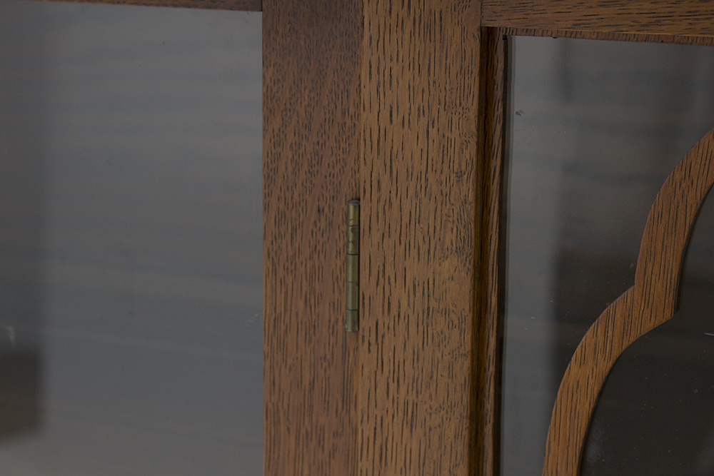 Vintage Oak China Cabinet