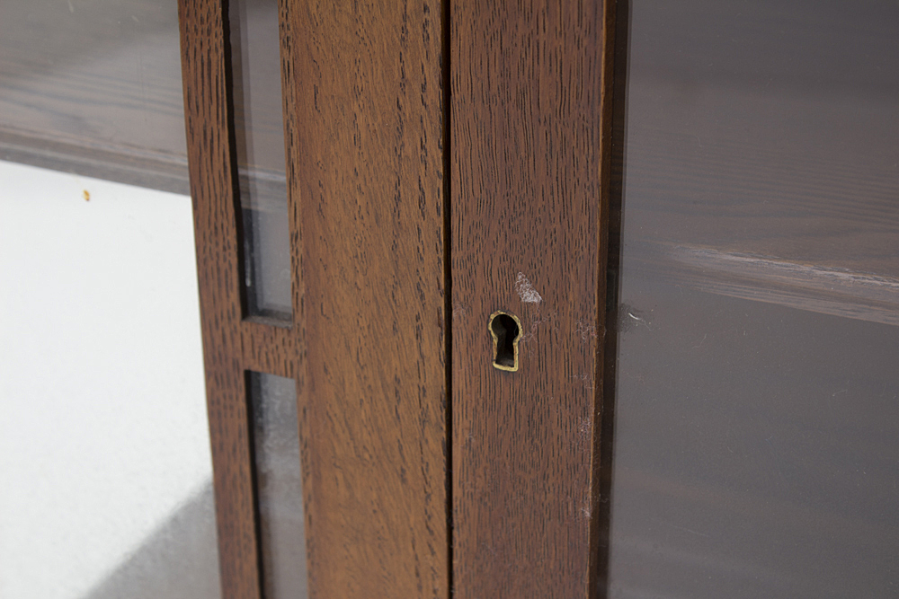 Vintage Oak China Cabinet