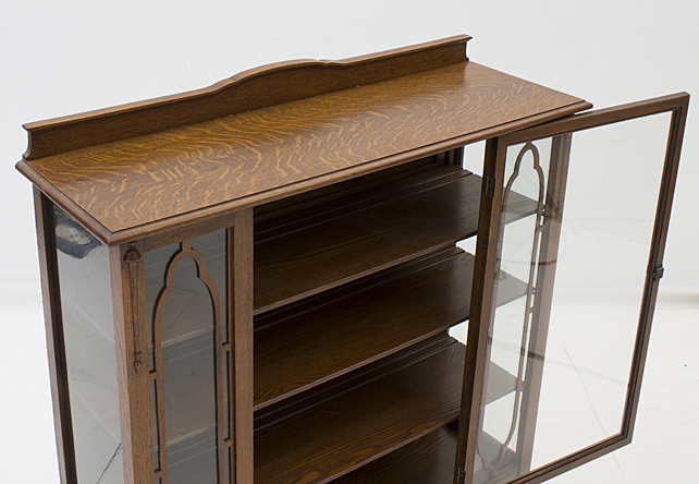 Vintage Oak China Cabinet