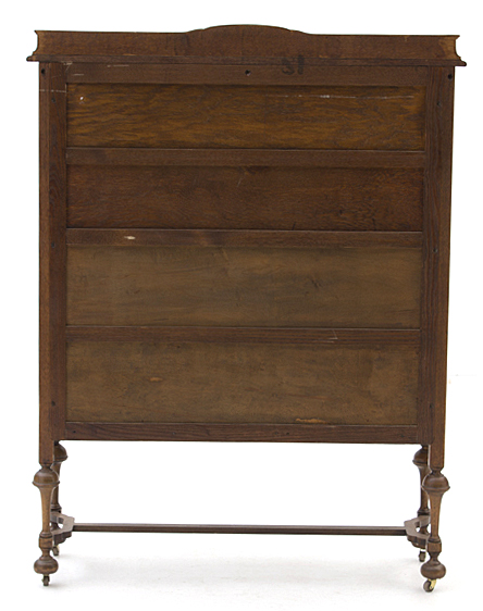 Vintage Oak China Cabinet