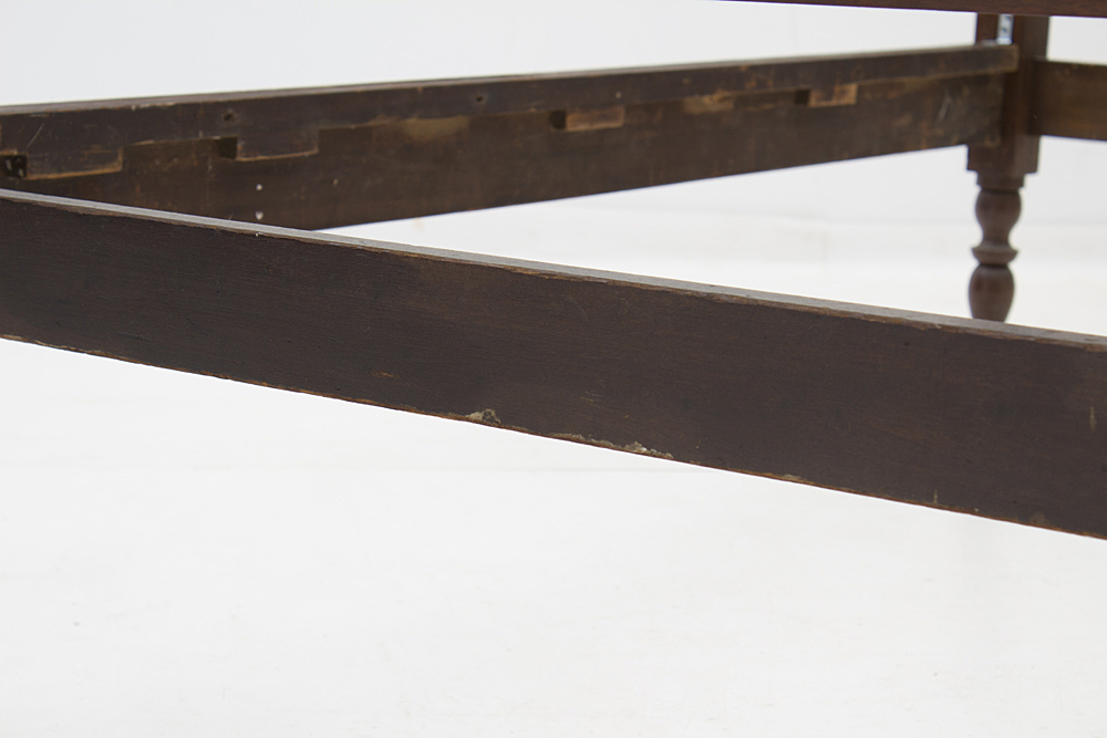 Vintage Four-Poster Full Bed Frame