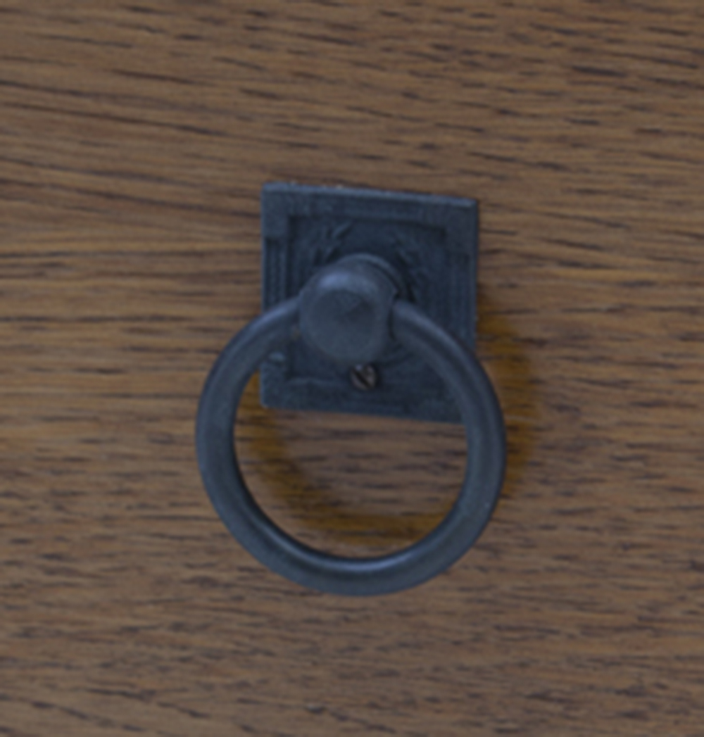 Mission Style Oak Home Entertainment Cabinet