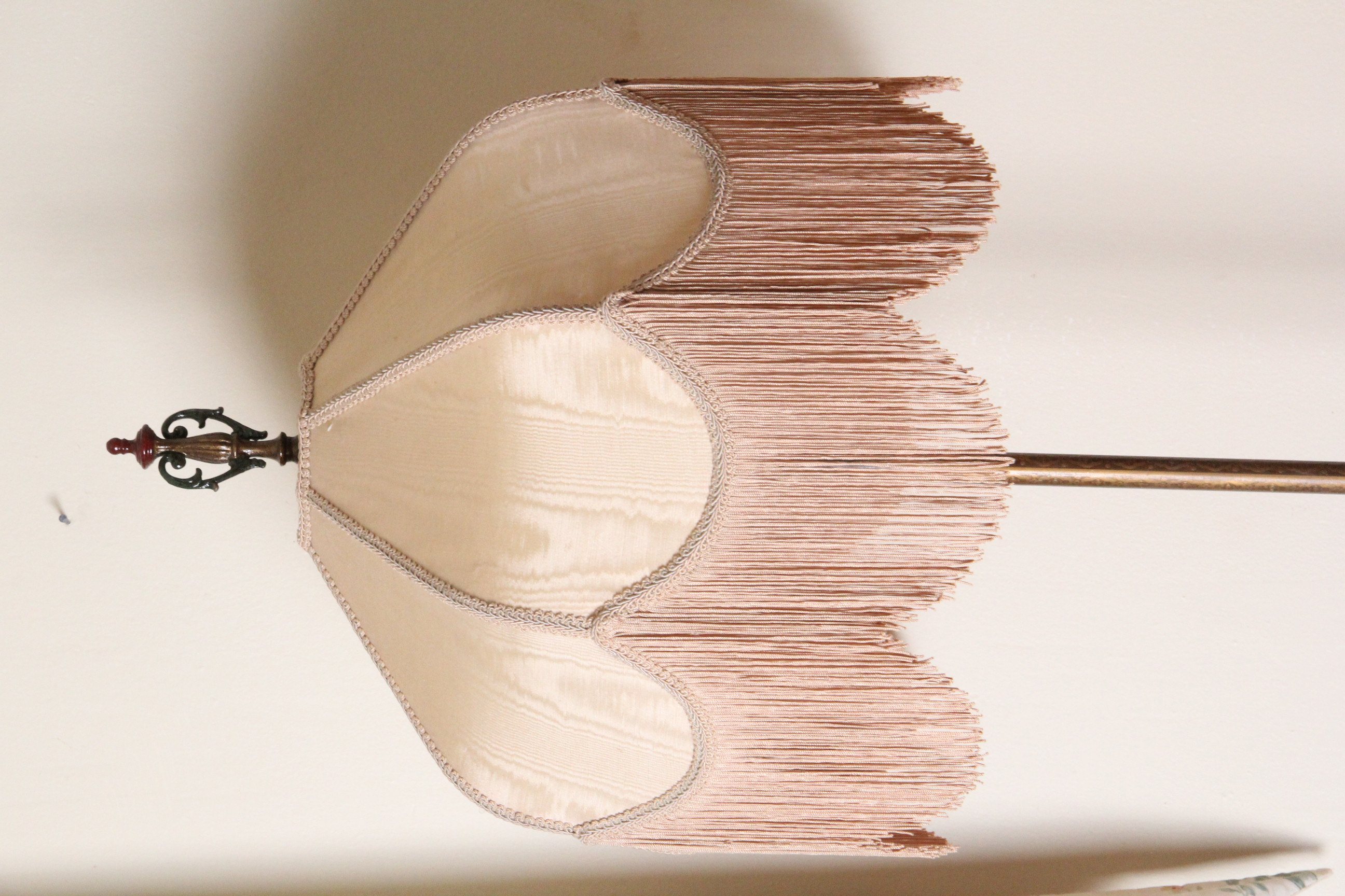 Vintage Cast Iron Base Floor Lamp