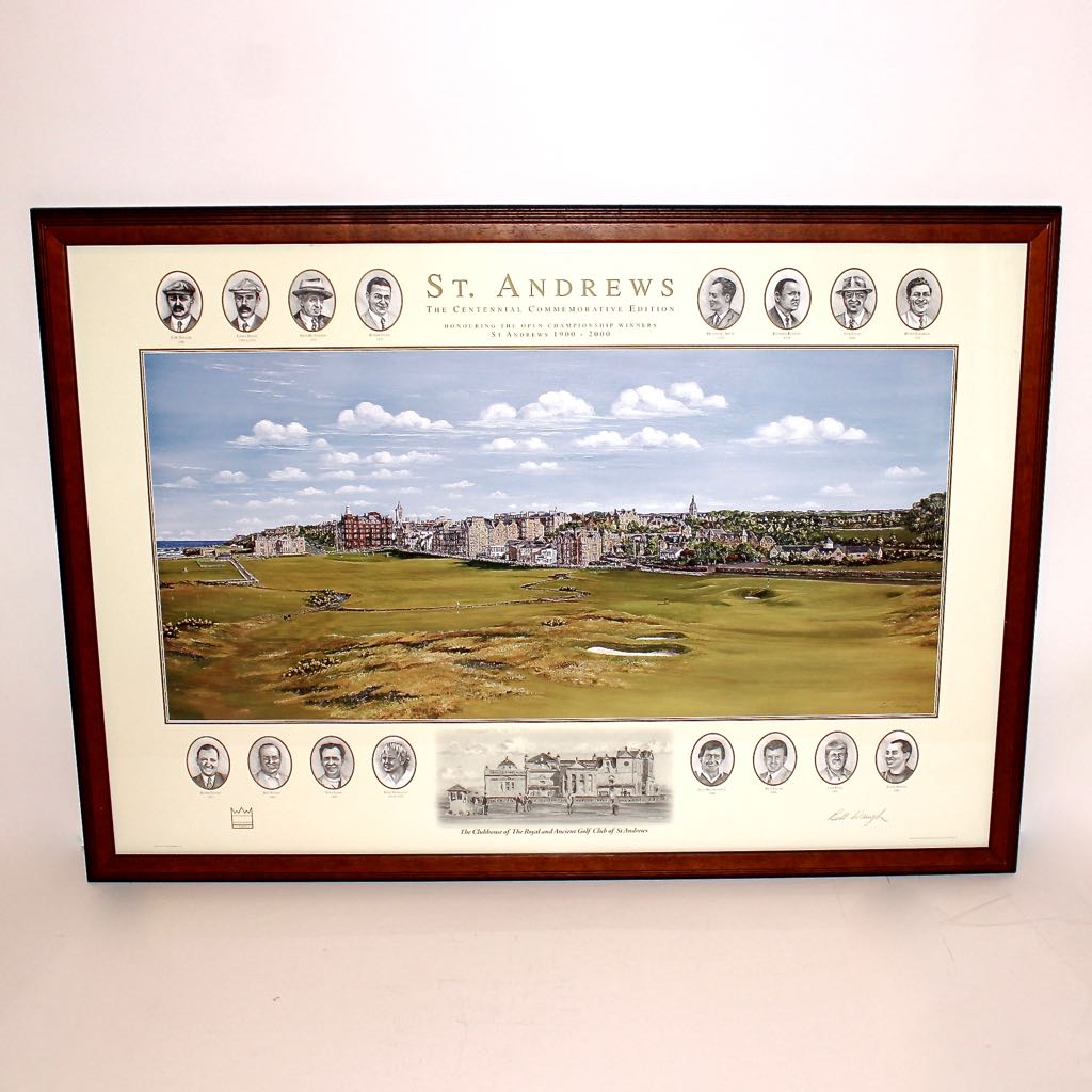St. Andrews Centennial Commemorative Framed Limited Edition Print