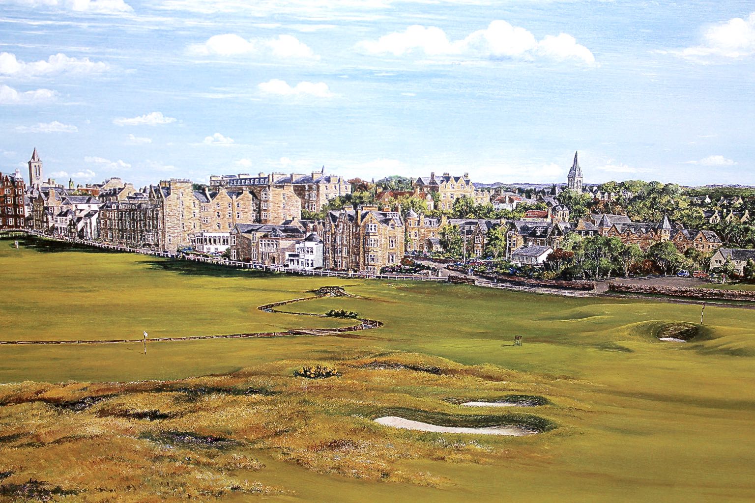 St. Andrews Centennial Commemorative Framed Limited Edition Print