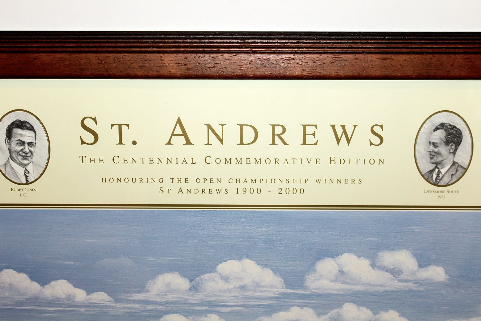 St. Andrews Centennial Commemorative Framed Limited Edition Print