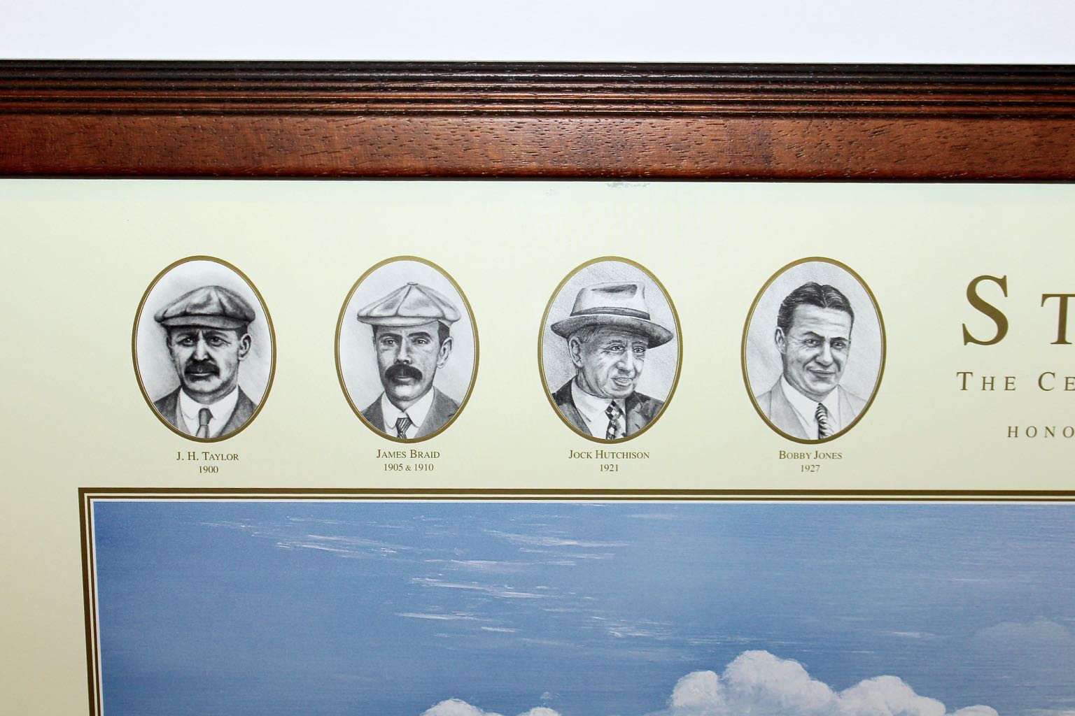 St. Andrews Centennial Commemorative Framed Limited Edition Print