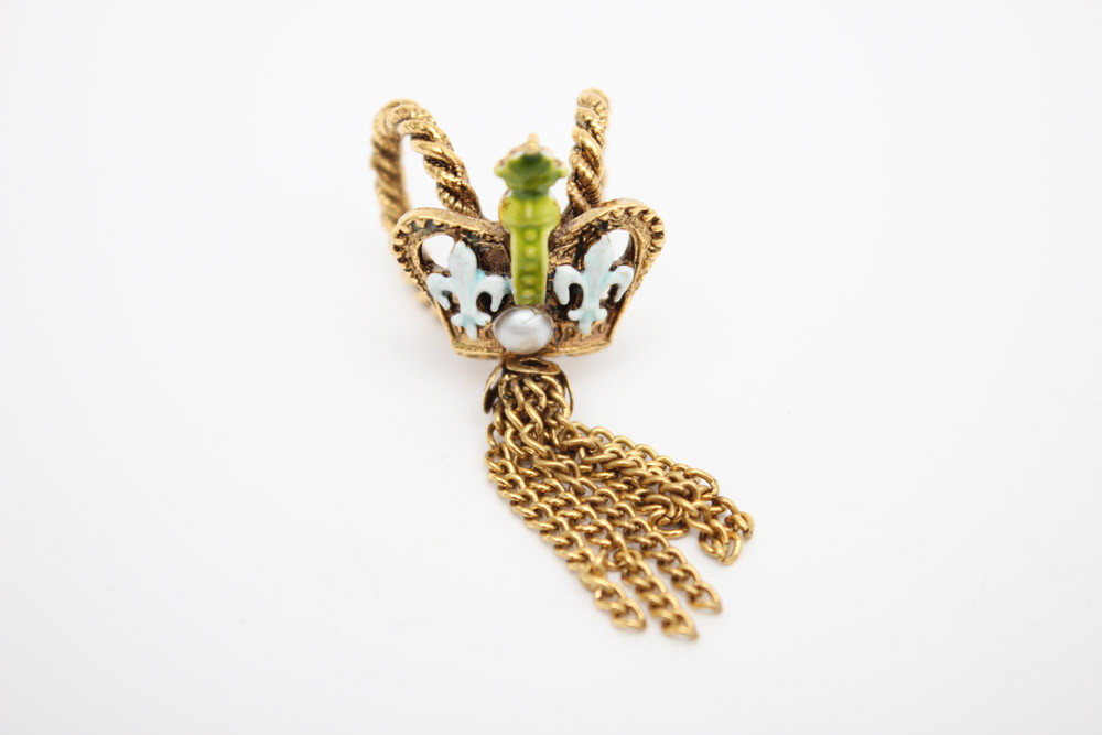 Collection of Vintage Gold Tone Jewelry