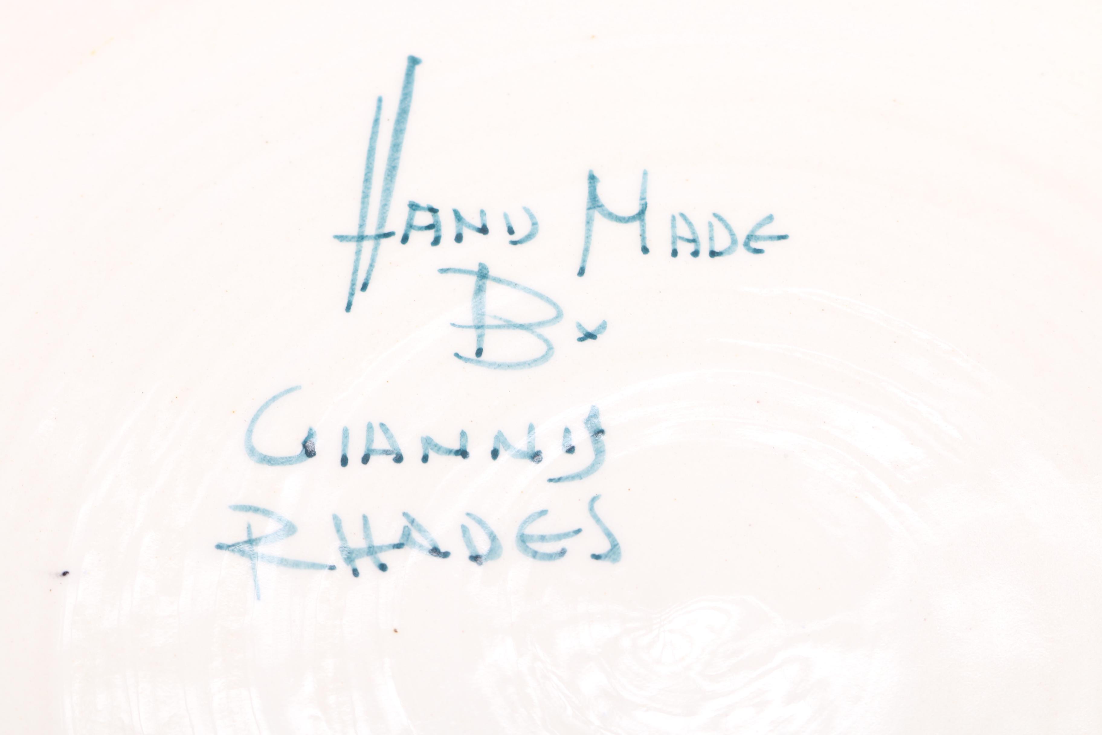 Giannis Rhodes Large Decorative Plates