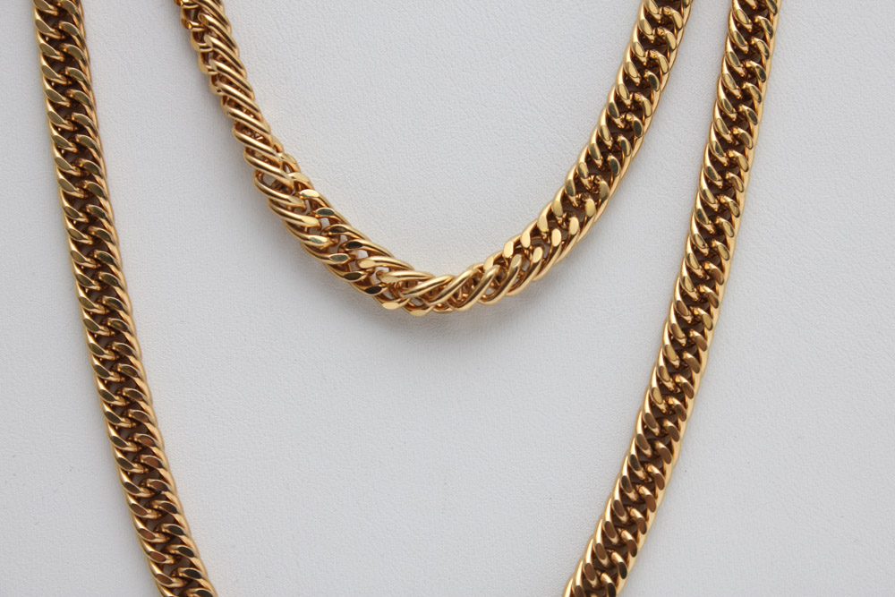 Vintage Gold Tone Necklaces and Earrings