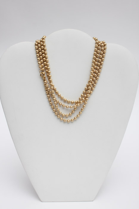 Vintage Gold Tone Necklaces and Earrings