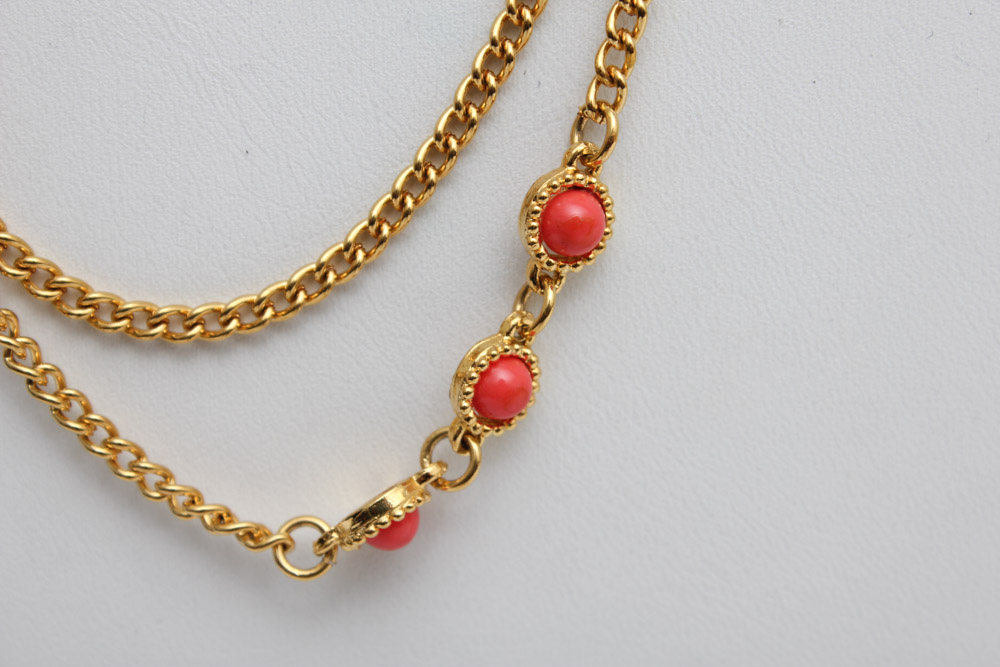 Vintage Gold Tone Necklaces and Earrings