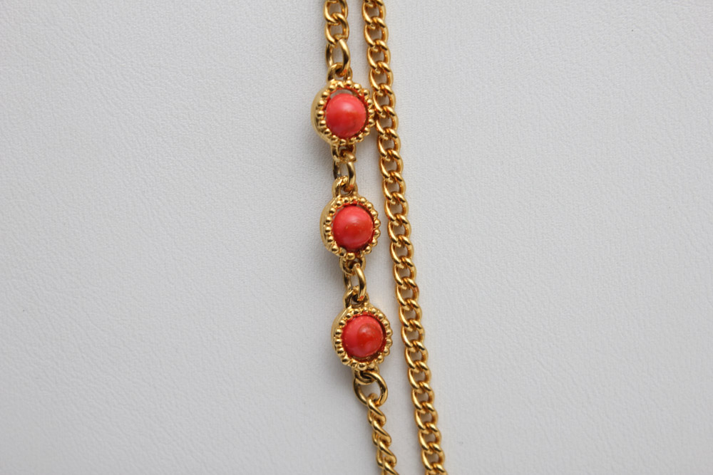 Vintage Gold Tone Necklaces and Earrings